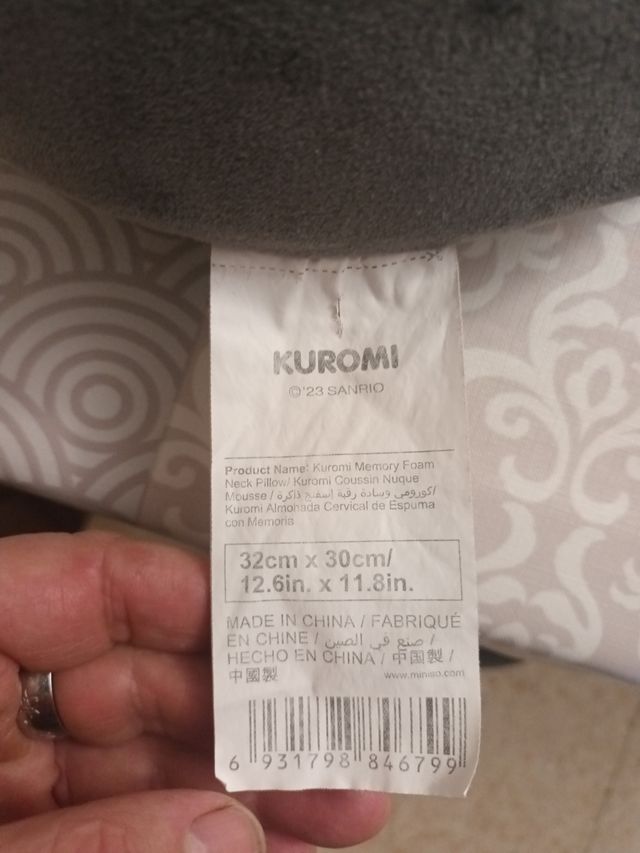 Lote 3 almohadas de viaje