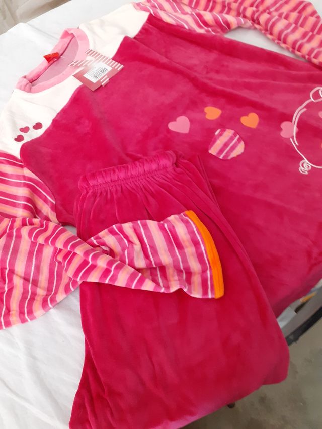 Pijama mujer aterciopelado