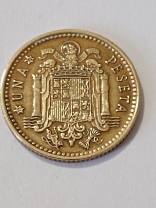 moneda de España, Franco,año 1966*72*una pts