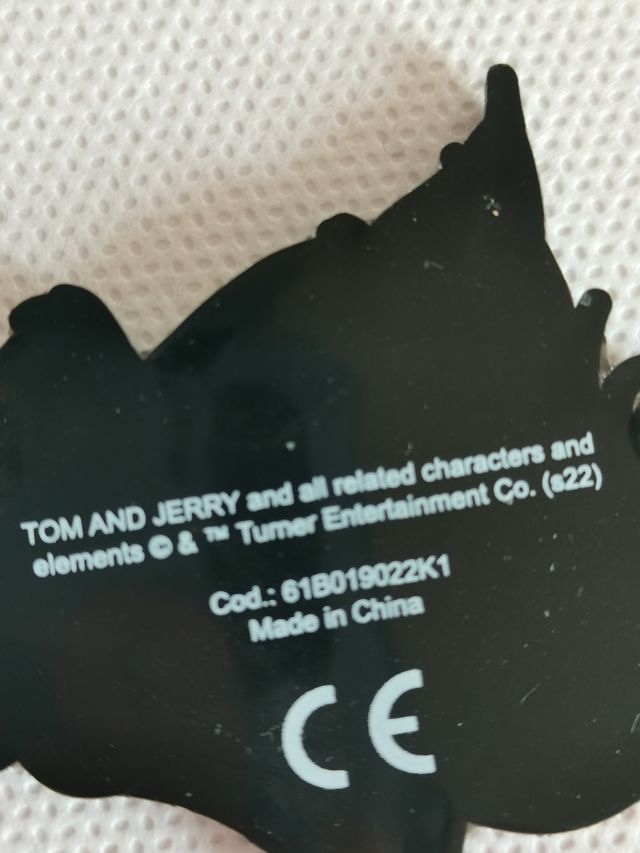 Set 2 portachiavi, Luigi/Nintendo, Tom/Tom&Jerry