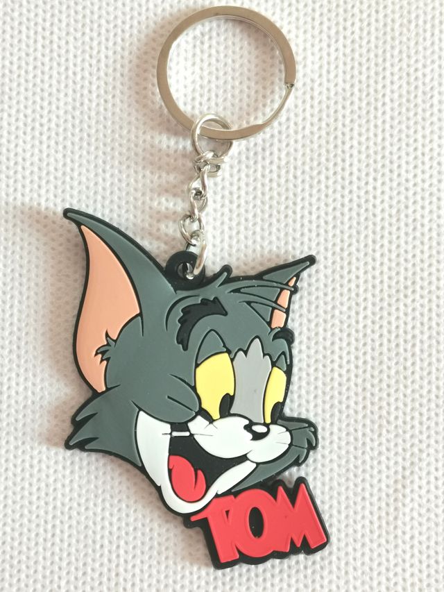 Set 2 portachiavi, Luigi/Nintendo, Tom/Tom&Jerry