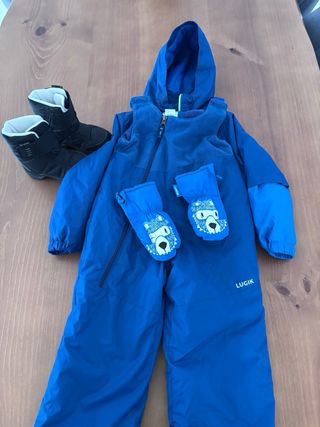 Conjunto Esqui y Nieve Mono/chaqueta/Guantes/Botas