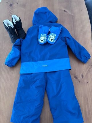 Conjunto Esqui y Nieve Mono/chaqueta/Guantes/Botas