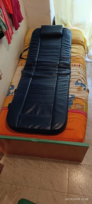 Colchón de masaje y función de calor