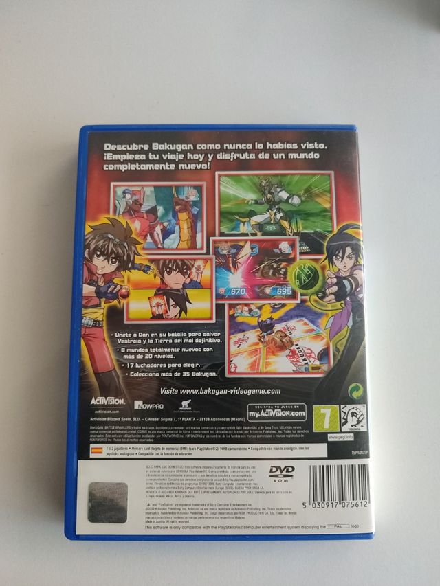 Juego Ps2 Bakugan Battle Brawlers