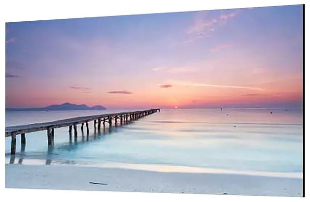 PINTURA sobre tabla y delante CRISTAL