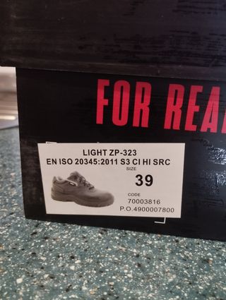 Zapatos de seguridad 