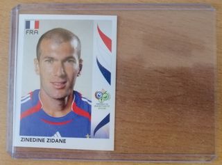 Cromo Zinedine Zidane mundial 2006