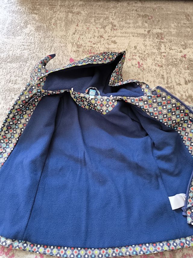 Chubasquero con forro polar