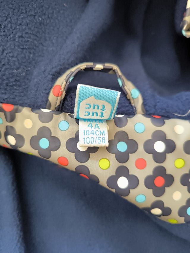 Chubasquero con forro polar