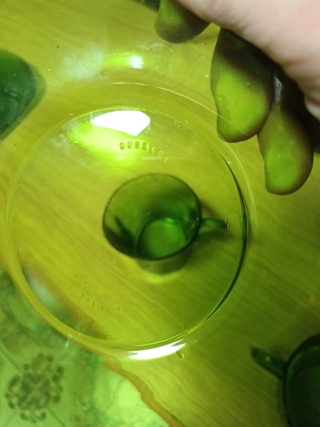 Vajilla Duralex vintage