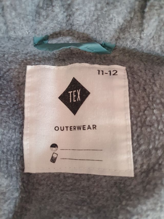 ABRIGO TALLA 11/12