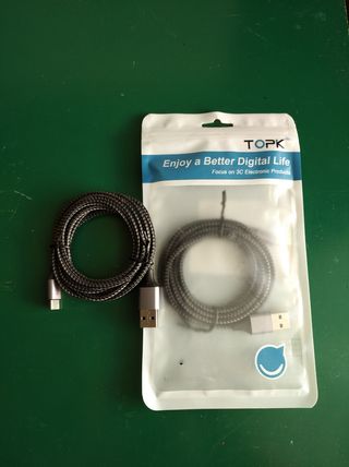 Cable tipo C carga y datos