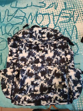 Mochila camuflaje azul