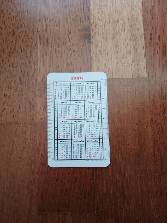 Calendario H. FOURNIER