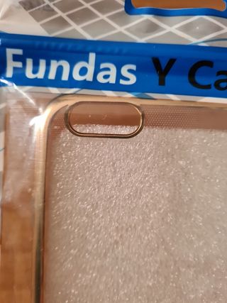 Cassa trasparente e dorata