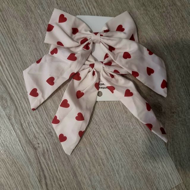 Lazos corazones con horquillas amoroso