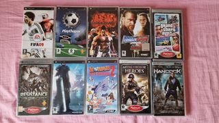 PSP slim black + juegos
