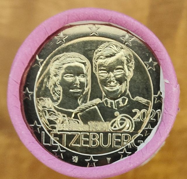 Monedas de 2€ LUXEMBURGO 🇱🇺 2021 S/C
