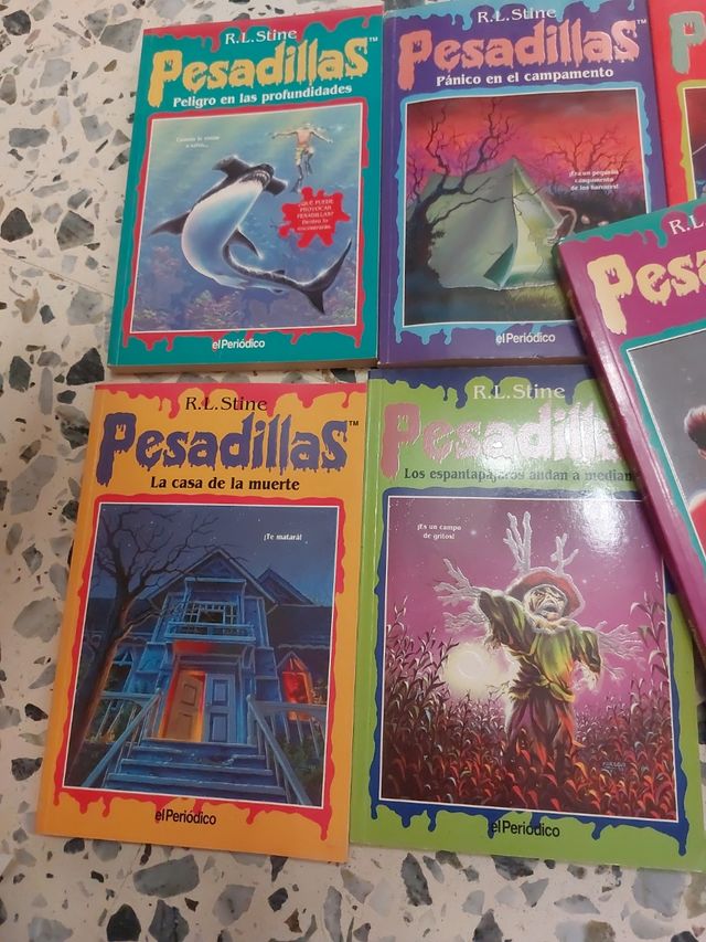 10 libros Pesadillas stine