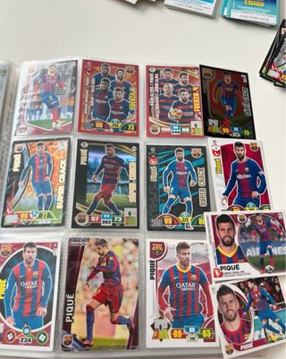 Lote de cromos de pique