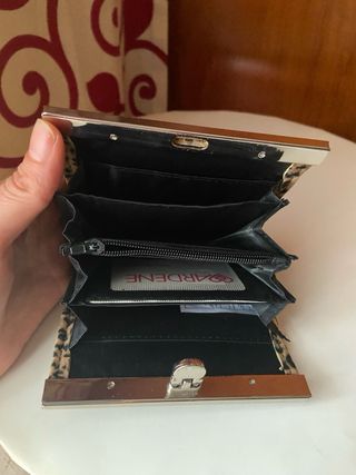 Monedero leopardo