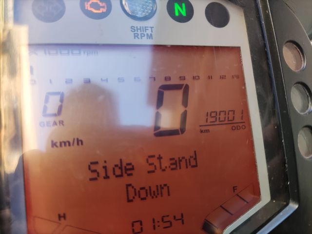 Ktm Duke 390 4T Blanco 2016 19001.Km