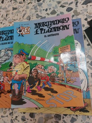 1980 Cómics mortadelo y filemon