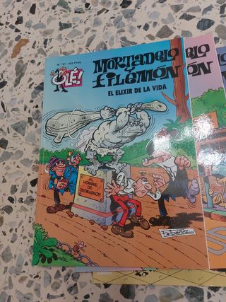 1980 Cómics mortadelo y filemon