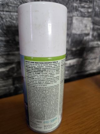 Insecticida descarga total
