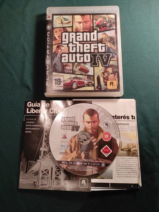 Grand theft auto (GTA) IV ps3