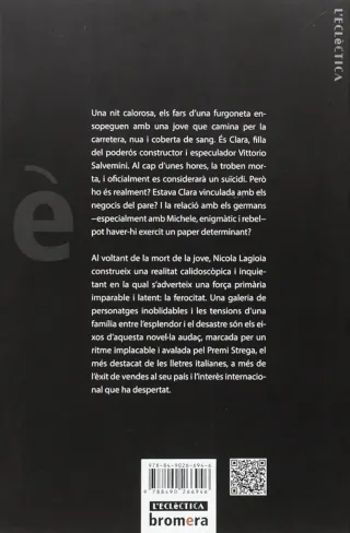 La ferocitat (catalán) - Novela contemporánea