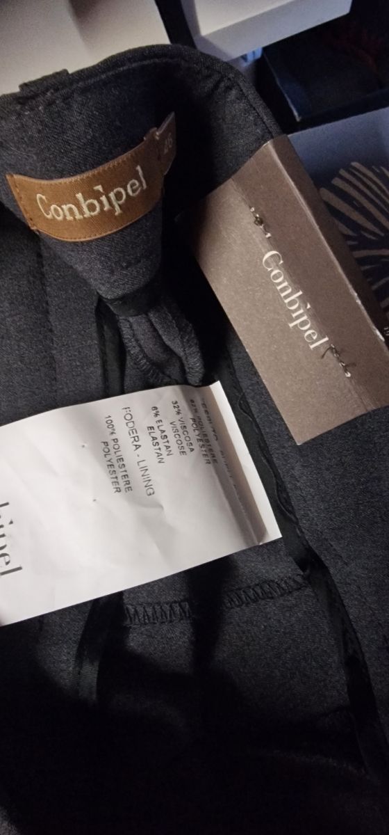 Pantalone modern fit grigio