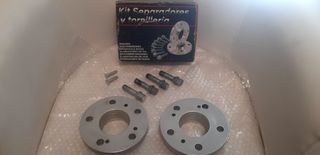 Separadores 5x112x67.1 16mm grupo vag