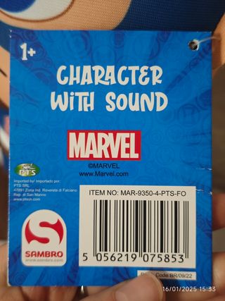 Capitan america Marvel con suoni