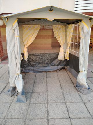 Tienda cocina de camping