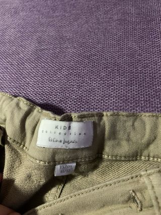 pantalón beige de vestir 