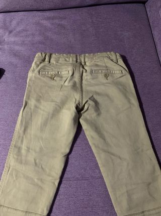 pantalón beige de vestir 