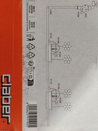 Pack 15 unidades piqueta tubo 1/4"