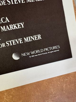 HOUSE UNA CASA ALUCINANTE POSTER ORIGINAL