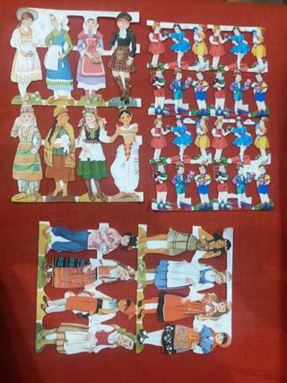 Lote 7 Cromos Troquelados Edivas Ingleses