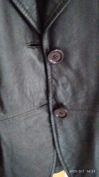 Chaqueta de cuero Zara