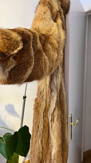 Abrigo de piel animal