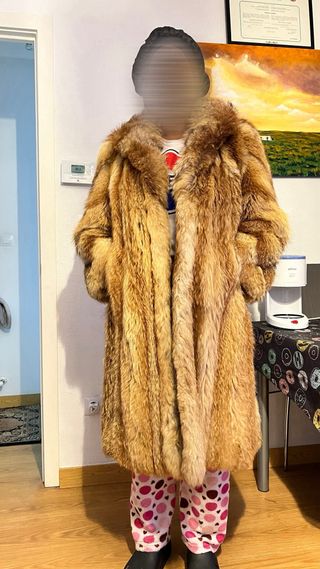 Abrigo de piel animal