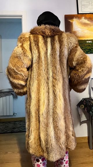 Abrigo de piel animal