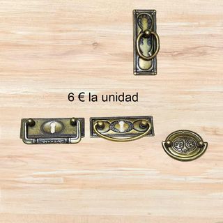 Tiradores antiguos cajones y armarios