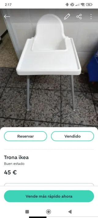 Trona ikea