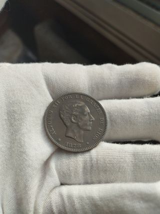 🪙 Moneda 10 centimos 1878 Alfonso XII