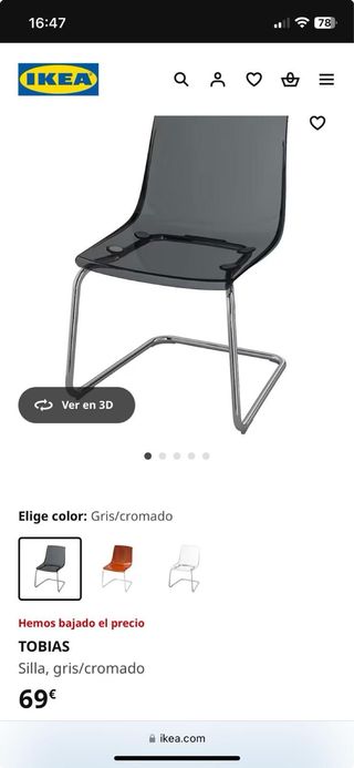 Mesa de comedor y sillas
