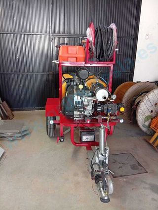 EQUIPO ARRASTRADO LIMPIEZA Y DESATASCO DE 38 CV